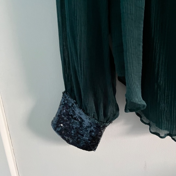 Free People Dream Cuff, Emerald, L (would fit XL) - Picture 5 of 12